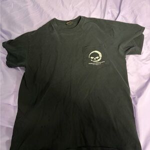 Harley-Davidson Dark Tee with Pocket Logo